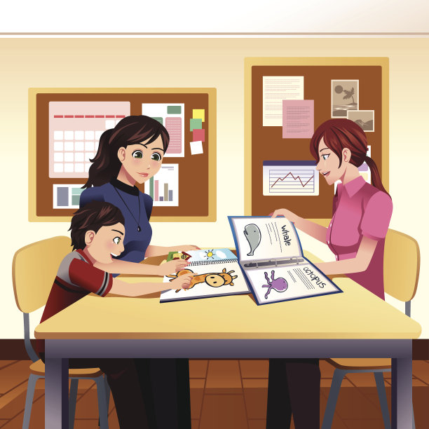 家长教师会议素材图片