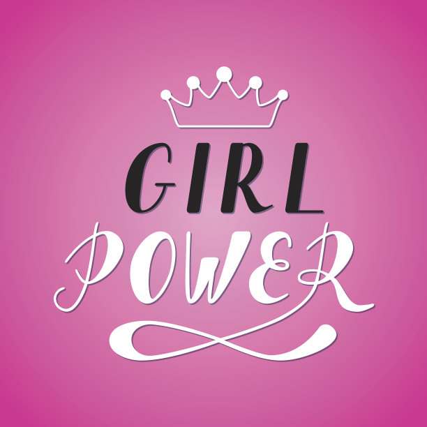 女孩力量刻字图片下载