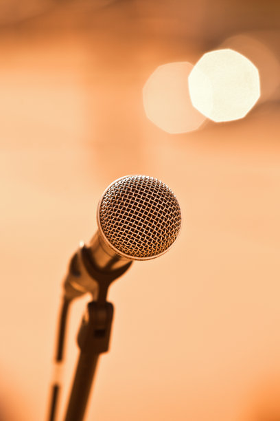 麦克风特写镜头图片下载