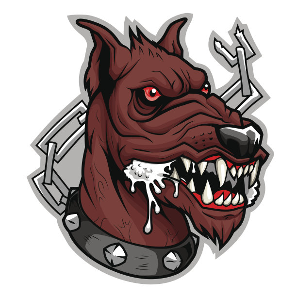 棕色的疯狗图片下载