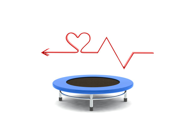 在蹦床上跳图片下载