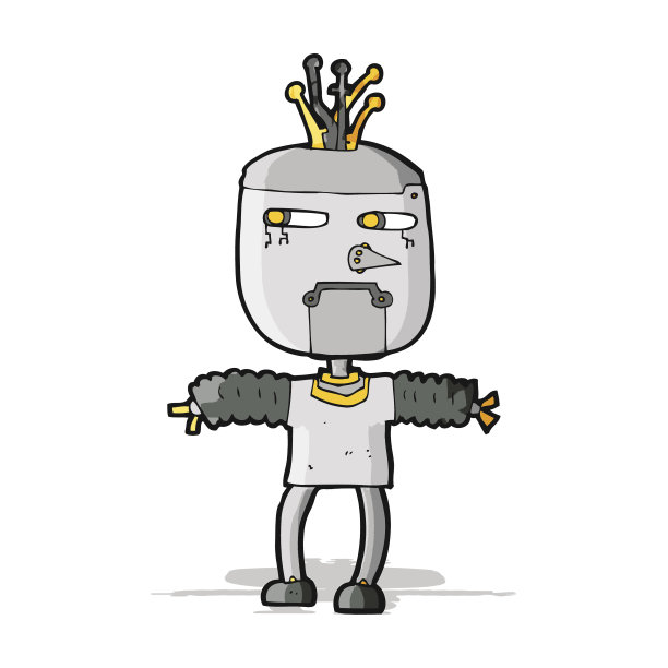 卡通机器人图片下载