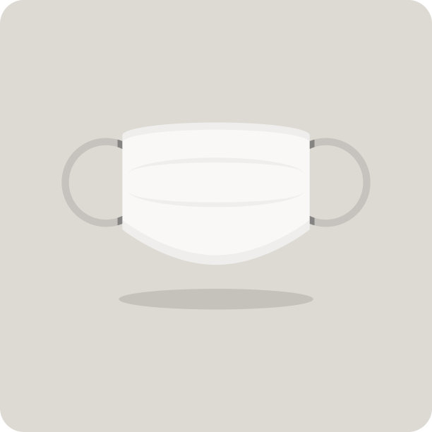 口罩矢量图素材ID：141030562