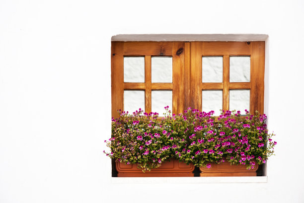 白墙上的木窗，意大利阿尔贝贝洛图片下载