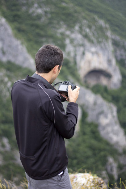 登山者摄影师图片下载