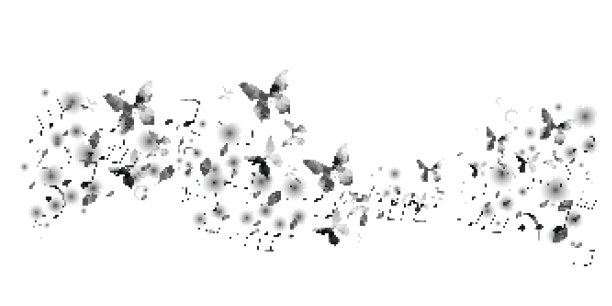 五线谱和蝴蝶图片下载