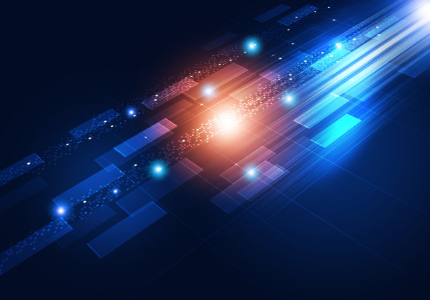 Motion Business蓝色背景素材图片