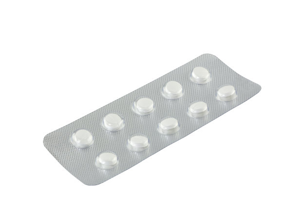 吸塑包装的药片图片下载
