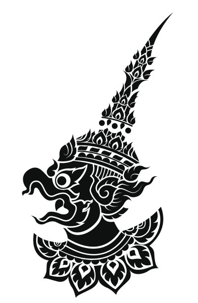 鹰路达，国王的保护鸟类载体图片下载