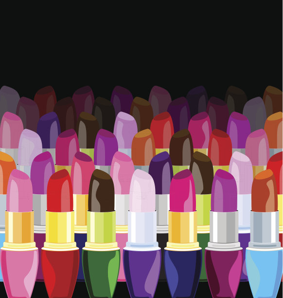 很多口红图片下载