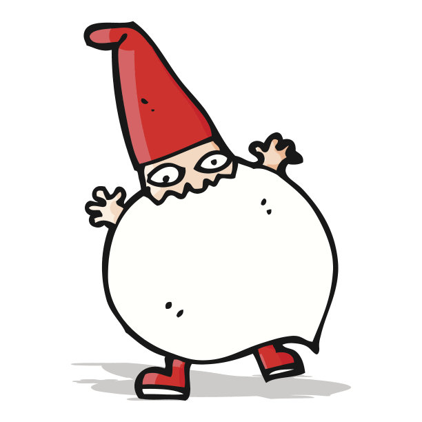 卡通小圣诞老人图片下载