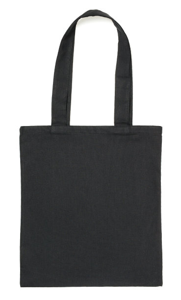 黑色布袋上的白色图片下载