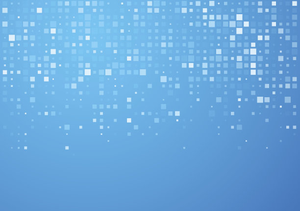 方形蓝色技术图案素材图片