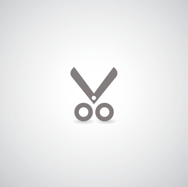 剪刀向量符号图片下载