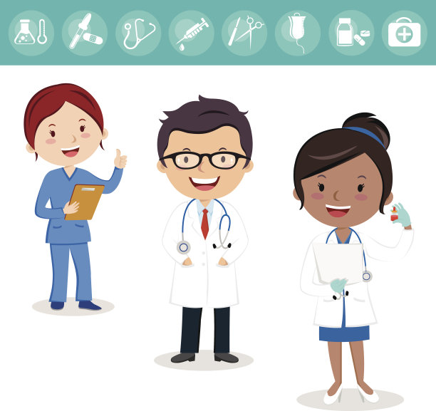 健康护理小组素材图片