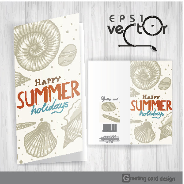 贺卡设计，模板图片下载