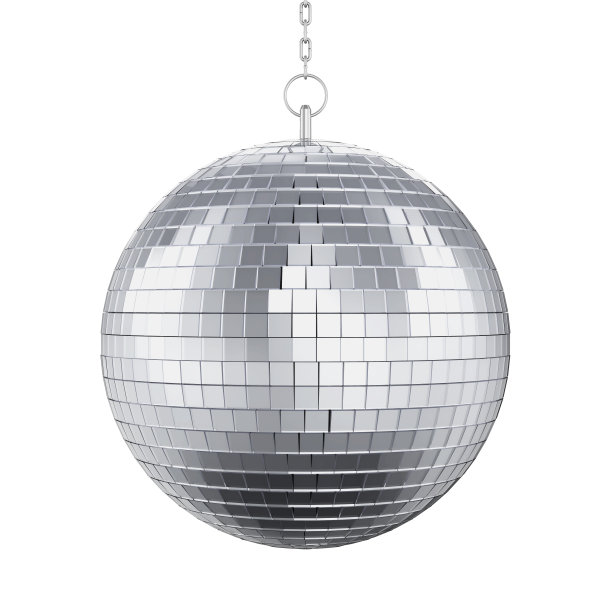 迪斯科球隔离图片下载