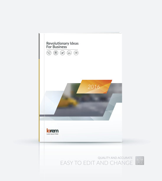 宣传册模板布局、封面设计、年报、杂志、图片下载