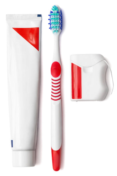 牙膏。在白色的背景上图片下载