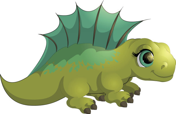 美丽的纸箱恐龙图片下载