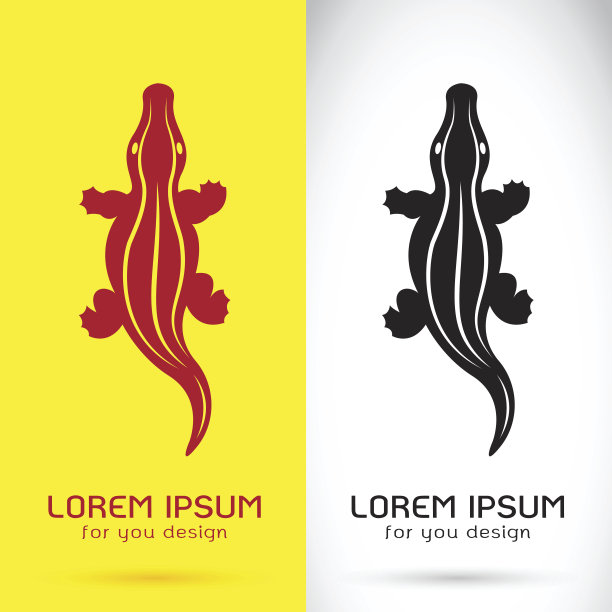 向量图像的鳄鱼设计图片下载