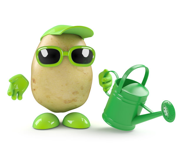 3d土豆浇灌花园图片下载