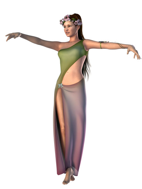 森林女神图片下载