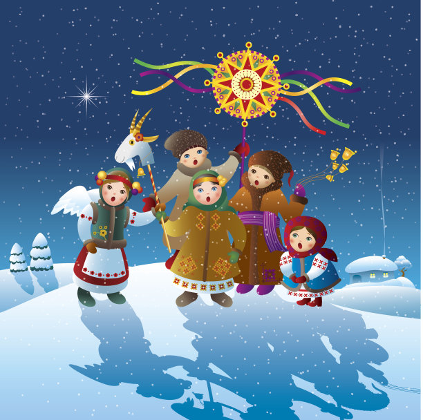 Сhildren唱圣诞歌图片下载