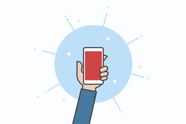 智能手机系列图标设计。素材图片