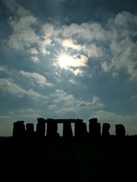 巨石阵的轮廓图片下载