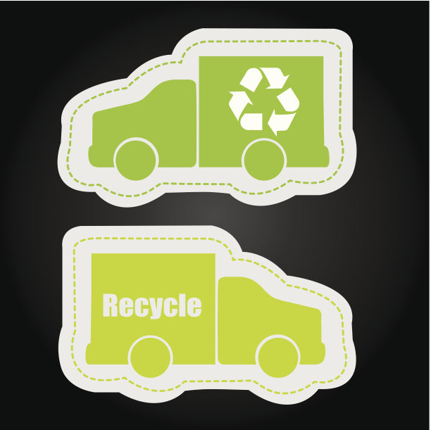 回收贴纸图片下载