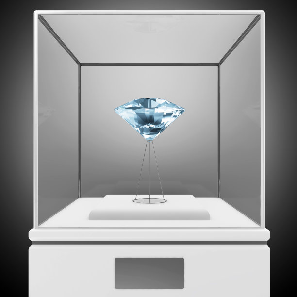 蓝钻展示展示图片下载