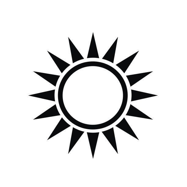 太阳图标图片下载