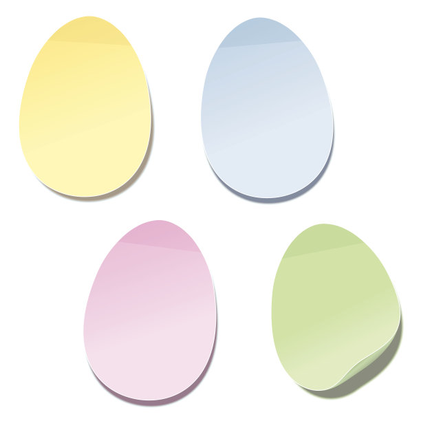 复活节彩蛋贴图片下载