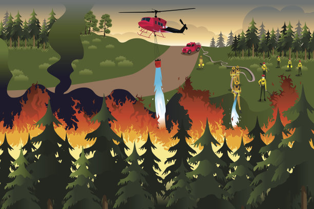 森林消防队员图片下载