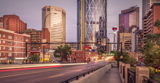 卡尔加里城市中心图片下载