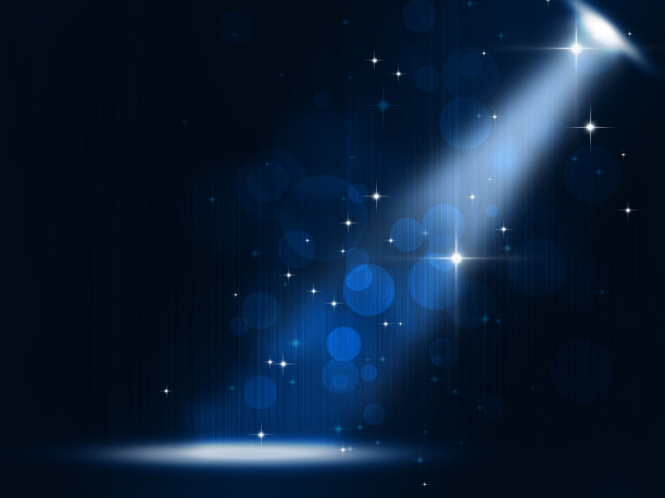 舞台聚光灯下素材图片