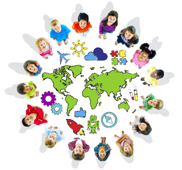 全球多样性概念的孩子，人，和孩子图片下载