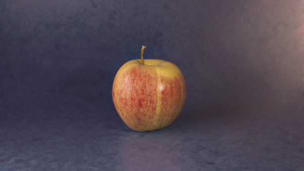 橙色系苹果图片下载