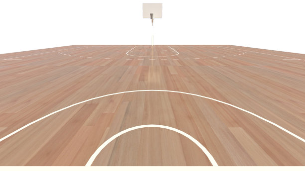 现代国际篮球场设计3D室内效果图图片下载