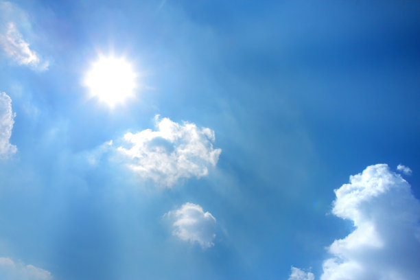 晴朗的蓝天图片下载