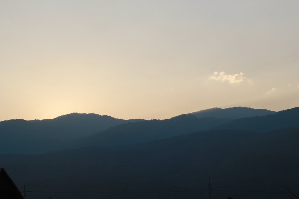 山脉天空自然景观图片下载
