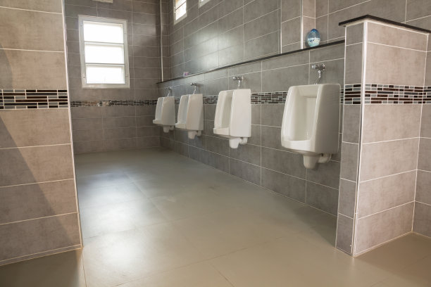 男士卫生间，室内和家庭背景图片下载