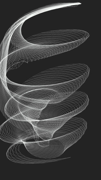 抽象的白色螺旋图片下载