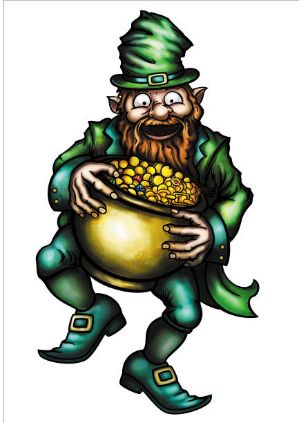 快乐的小妖精和一罐金子图片下载