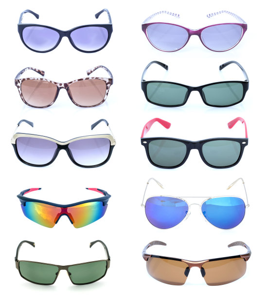 美丽太阳镜群图片下载