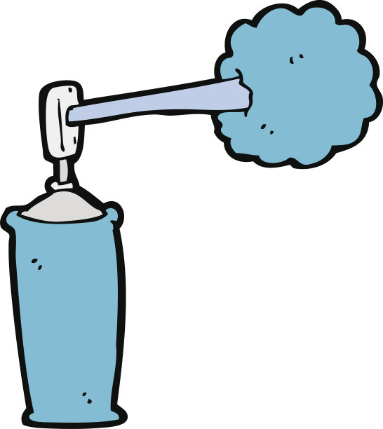 卡通喷雾可以图片下载