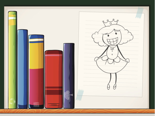 放书和纸的架子图片下载