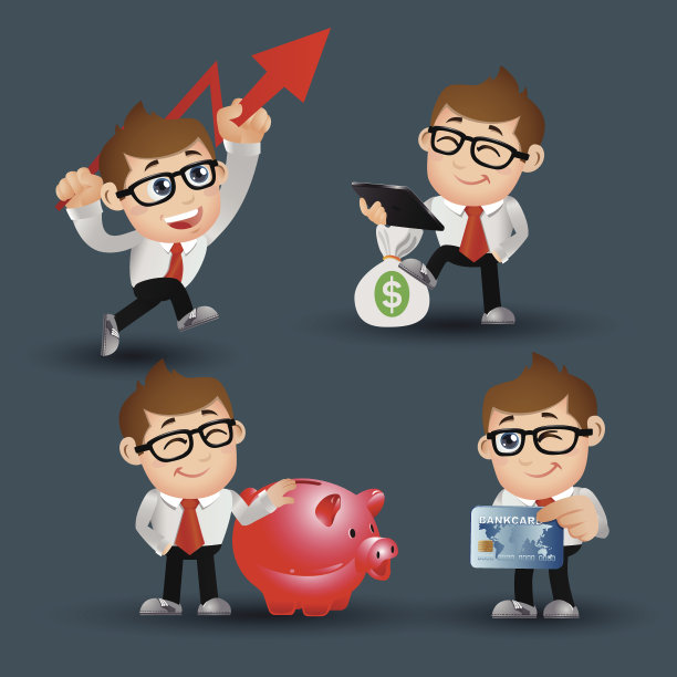 人设定-商业-商人。财务组。图片下载