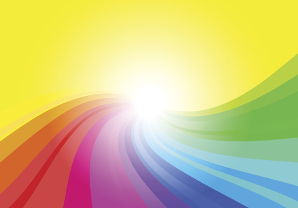 抽象的彩虹色背景图片下载